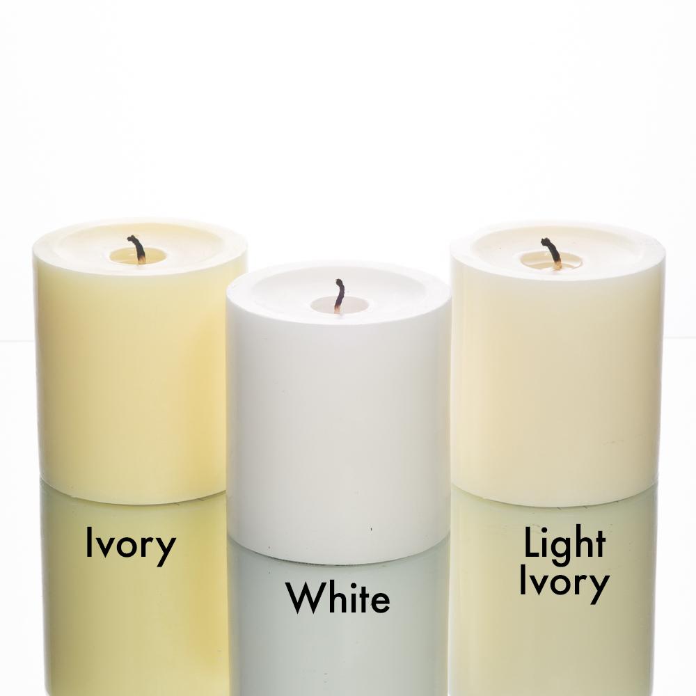 richland pillar candles 3 x3 3 x6 3 x9 ivory set of 12
