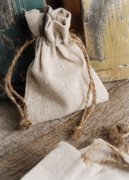 Linen Bags 3x4 (12 bags/pkg)