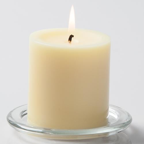 richland pillar candles 3 x3 ivory set of 24