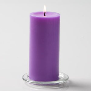 Richland Pillar Candle 3"x6" Lavender
