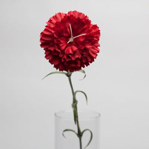 Richland Red Carnation 27" Silk Flowers Set of 24