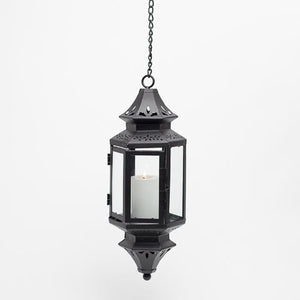 richland hanging decorative metal lantern