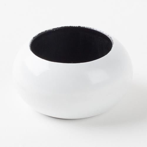 Richland Napkin Ring 2.3" White Set of 24
