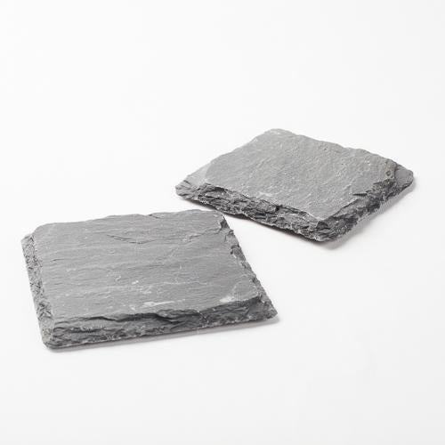 richland square natural slate coaster 4 set of 4