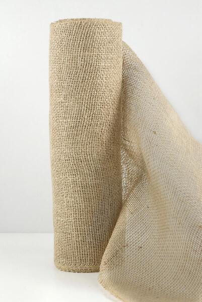 natural burlap jute roll fabric 14 wide 10 yards 30 foot