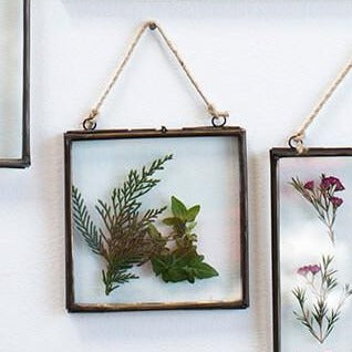 richland metal hanging photo frame 6 x 6 25 set of 6